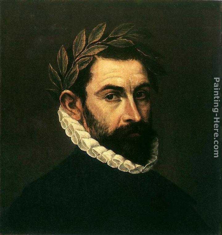 El Greco Poet Ercilla y Zuniga
